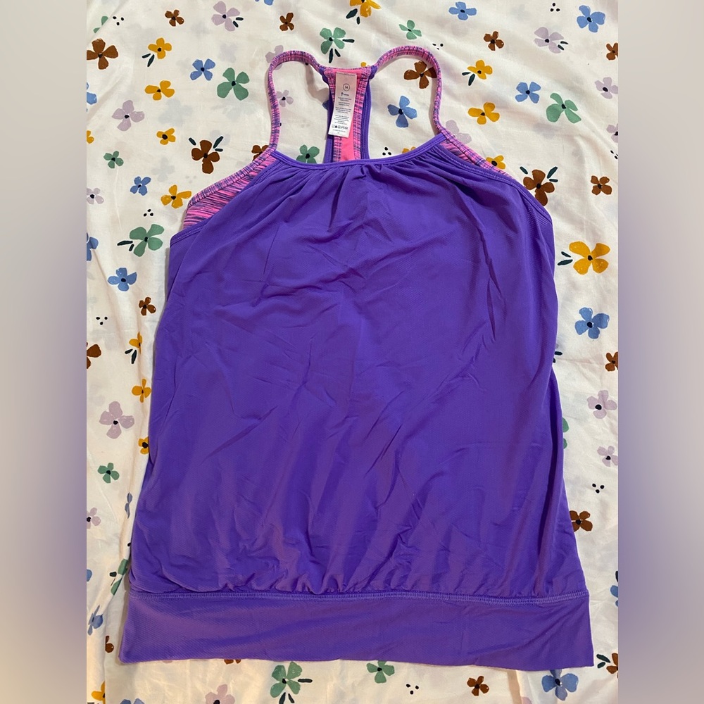 Ivivva size 14 purple tank top
